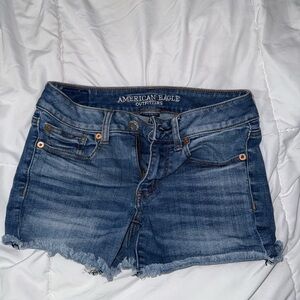 American Eagle Outfitters Light Blue Denim Shorts